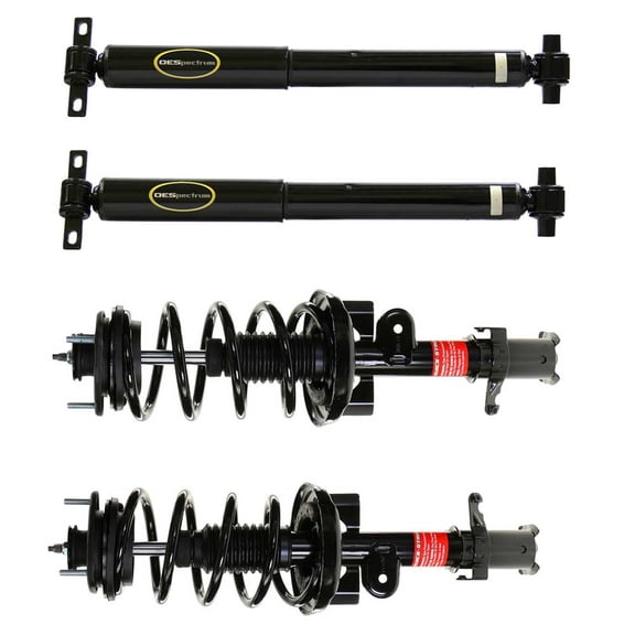 Monroe Front Rear Shocks Struts For Honda Pilot 2009 2010 2011 2012 2013 2014 2015 - BuyAutoParts