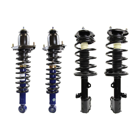 Monroe Front Rear Strut Coil Spring Kit 4pcs fits 2003-08 Pontiac Vibe FWD T122