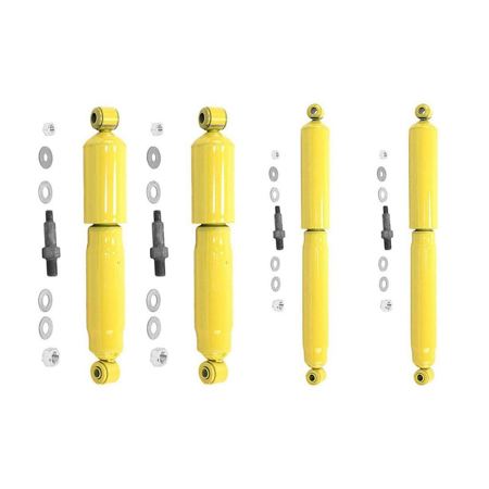 Monroe GasMagnum Shocks Front & Rear for Chevy C10 C20 Pickup Suburban 2WD Fits select: 1973-1976,1981-1986 CHEVROLET C10