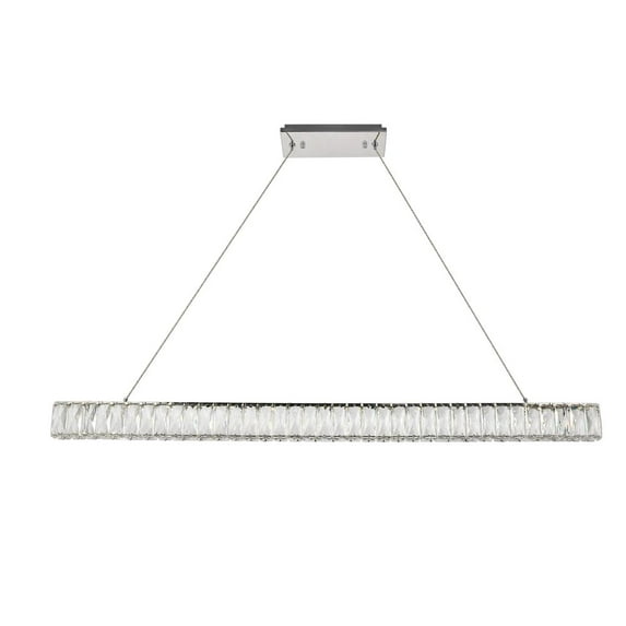 Monroe Integrated LED chip light Chrome Chandelier Clear Royal Cut Crystal