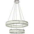 thumbnail image 1 of Monroe Integrated LED chip light Chrome Chandelier Clear Royal Cut Crystal, 1 of 3