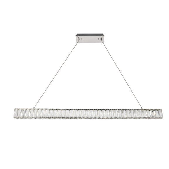 Monroe Integrated LED chip light Chrome Chandelier Clear Royal Cut Crystal