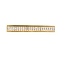 Monroe Integrated LED chip light gold Wall Sconce Clear Royal Cut Crystal