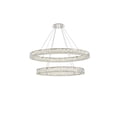 thumbnail image 1 of Monroe Integrated LED light Chrome Chandelier Clear Royal Cut Crystal, 1 of 9