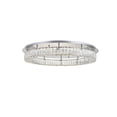thumbnail image 1 of Monroe LED light Chrome Flush Mount Clear Royal Cut Crystal, 1 of 9