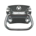 thumbnail image 1 of Monroe Pmp Folding Pull Handle, Steel, Zinc, Unthr. Through Holes PH-0313, 1 of 1