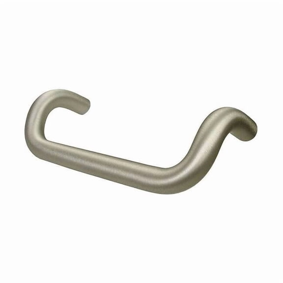 Monroe Pmp Offset Pull Handle, Aluminum, Matte, Threaded Holes PH-0266