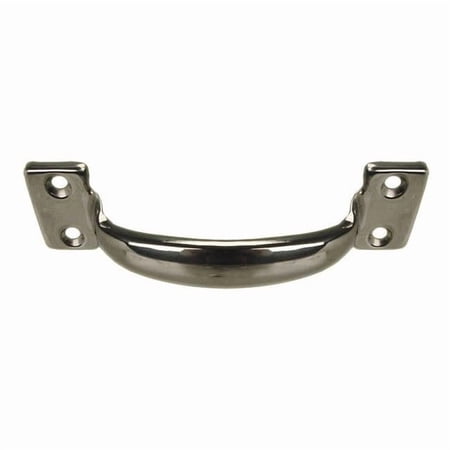 Monroe Pmp Pull Handle, Silver, Stainless Steel PH-0233