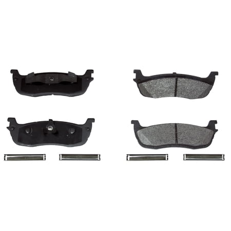 Monroe ProSolution Semi-Metallic Brake Pad FX711 Fits select: 1999-2003 FORD F150, 1997-2002 FORD EXPEDITION