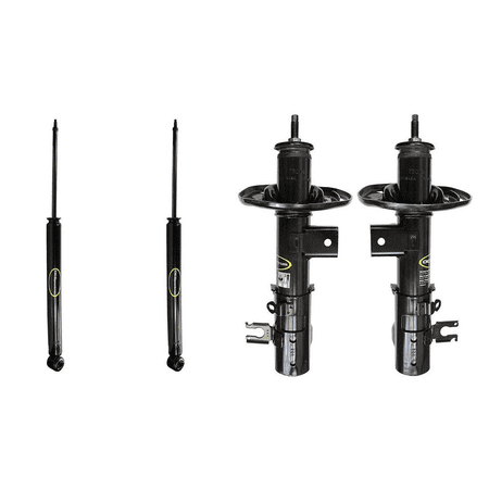Monroe Shock Absorber Strut Rear Front Set Of 4 For Mazda 3 2014-2018