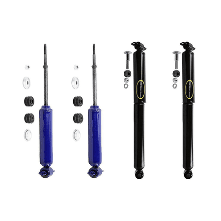 Monroe Shocks & Struts Shock Absorber Front Rear Set Of 4 For Bonneville Fits select: 1977-1984 CADILLAC DEVILLE, 1985-1986 CADILLAC FLEETWOOD BROUGHAM