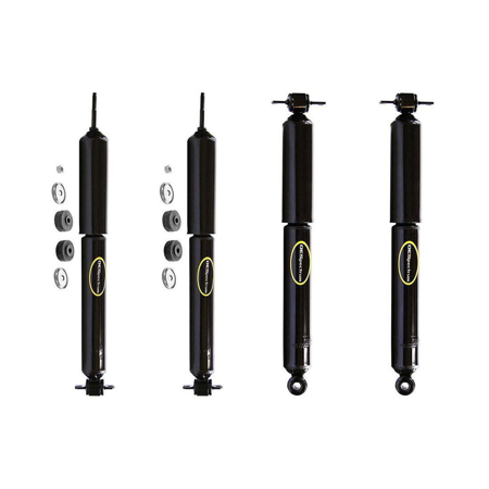 Monroe Shocks & Struts Shock Absorber Front Rear Set Of 4 For Jeep 1997-2006