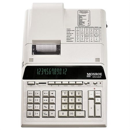Monroe Ultimatex Ivory 12 Digit Ikt Deskt/print
