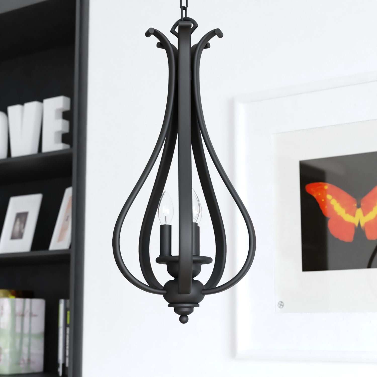 Monrovia 11.25-Inch Bronze Pendant Light with LED Option