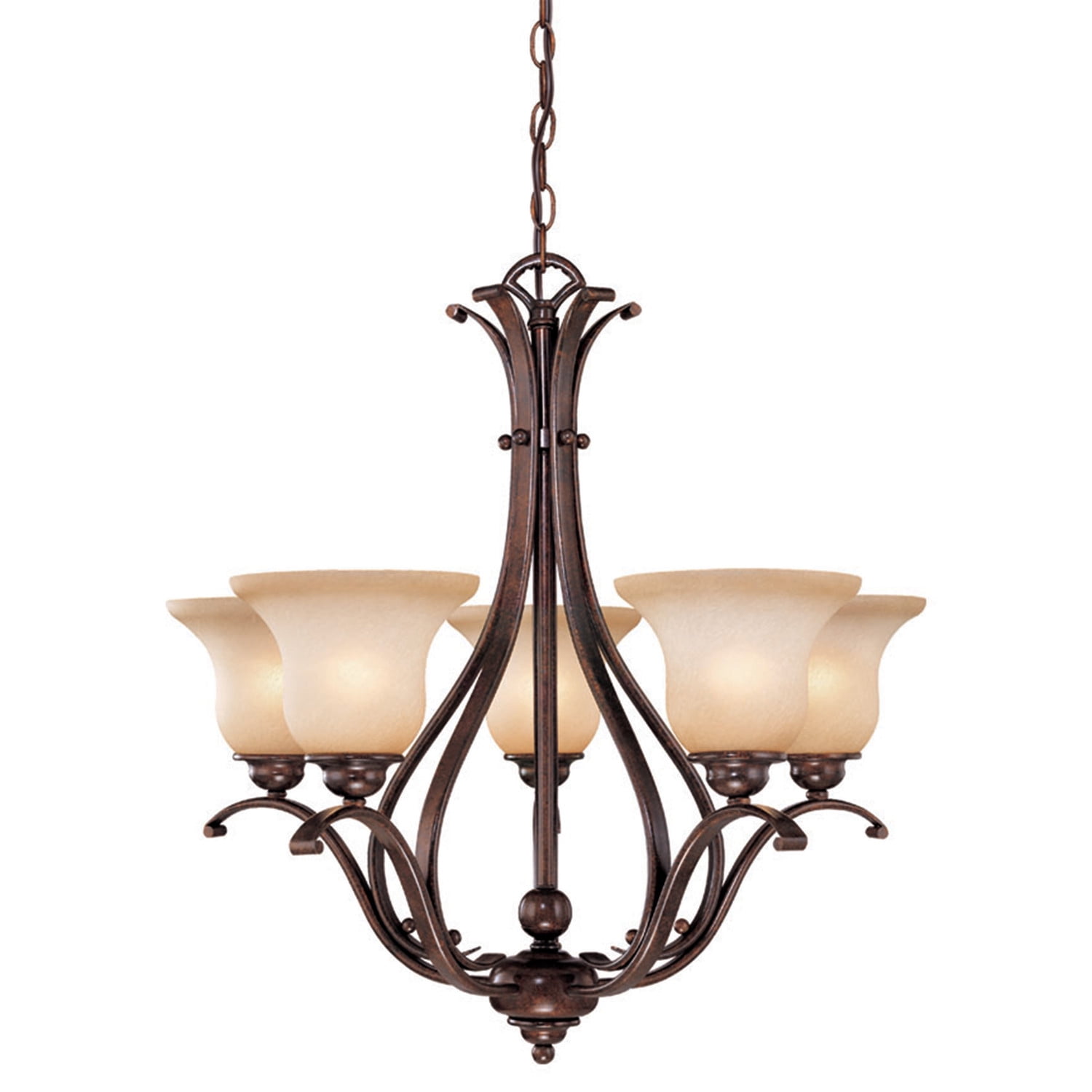 Monrovia Royal Bronze Traditional 5-Light Chandelier