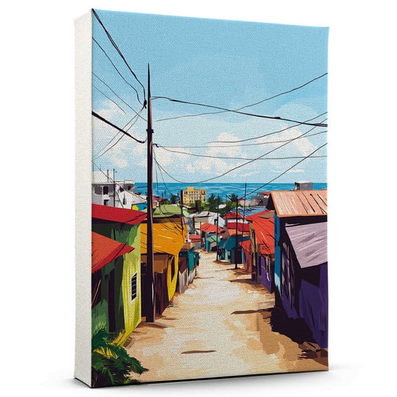 Monrovias Travel Canvass, Liberia Canvass Wall Art, Monrovias Canvas Decor Paintings, Liberia Pictures Canvas - 101AZ898
