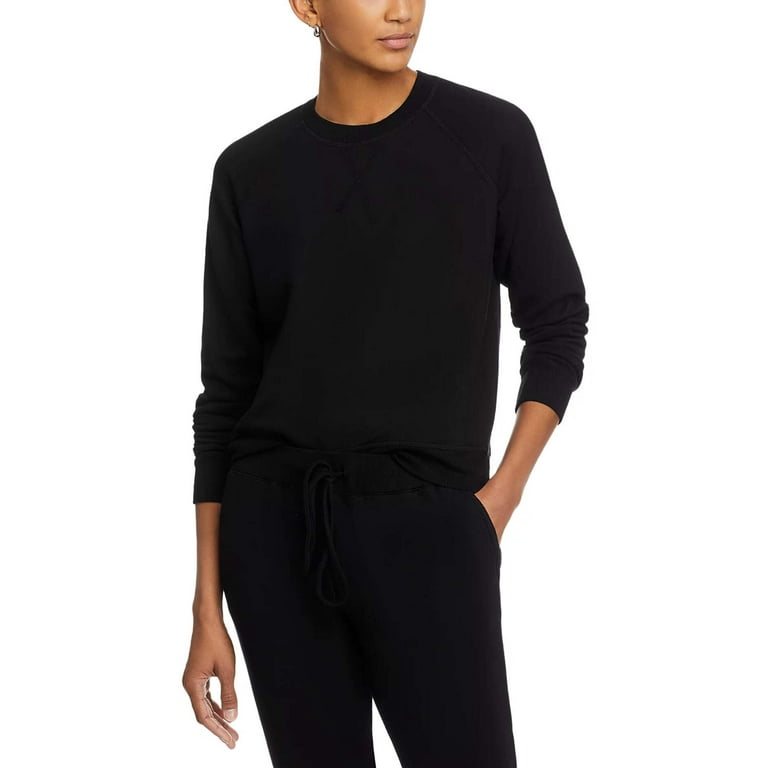Monrow Supersoft Fleece Raglan Sweatshirt Walmart