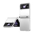 thumbnail image 1 of MonsDirect for 6.7 inch Samsung Galaxy Z Flip 4 5G 2022 Case with A Capacitance Pen, Two Hinge Protection Hard PC Back Anti-Drop Shockproof Full Coverage with S Pen Holder for Galaxy Z Flip 4, Clear, 1 of 7