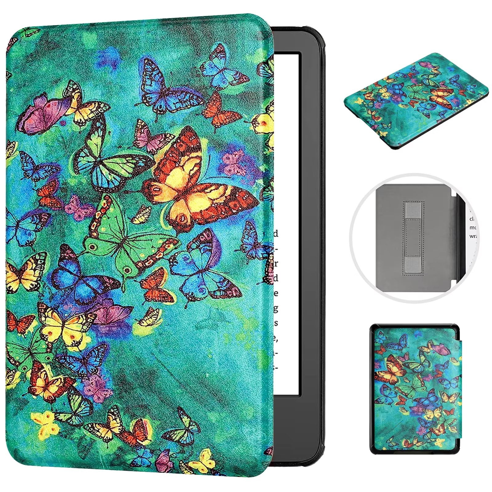 For 2022 Kindle 11th C2V2L3 Case For 2021 Kindle Paperwhite 11th  M2L3EK/M2L4EK,2019 Kindle 10th J9G29R,Paperwhite 10th PQ94WIF,Paperwhite  6th/7th DP75SDI Protective Shell Flip E-book Cover