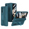 thumbnail image 1 of MonsDirect for 7.6 inch Samsung Galaxy Z Fold 4 5G 2022 Case, Hard PC Case with Hidden Stand, Anti-Drop Free Folding Hinge Cover with Screen Protector & Lens Protection for Galaxy Z Fold 4, Green, 1 of 7