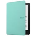 thumbnail image 1 of MonsDirect Case Compatible with 6" Kindle Paperwhite (Fits 2012,2013,2015,2016 Version), 5th/6th/7th Generation PU Leather Hard Protective Case Cover with Smart Wake/Sleep, Mint, 1 of 5