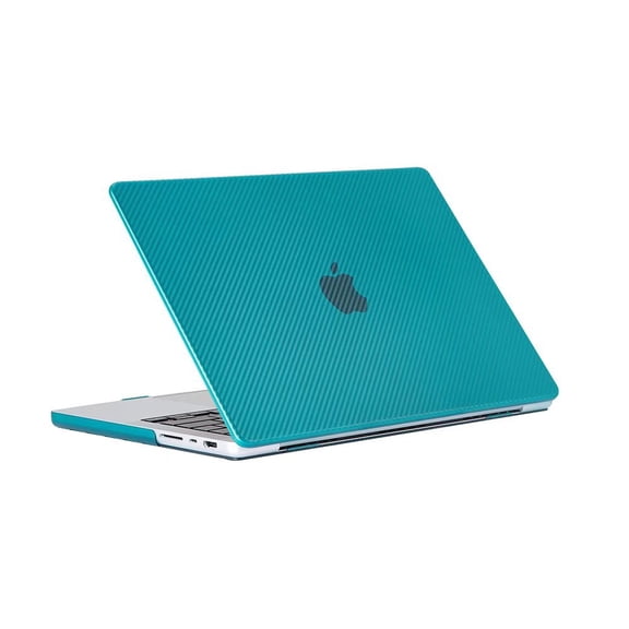 MonsDirect Compatible with MacBook Pro 13 with Touch Bar & Touch ID 2016-2021 M1 A2338 A2289 A2251 A1706 A1989 A2159, A1708 without Touch Bar & Touch ID Hard Plastic Case, Teal Blue