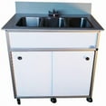 thumbnail image 1 of Monsam NS-003 NSF Certified Three Basin Utensil Washing Self Contained Sink, 1 of 1