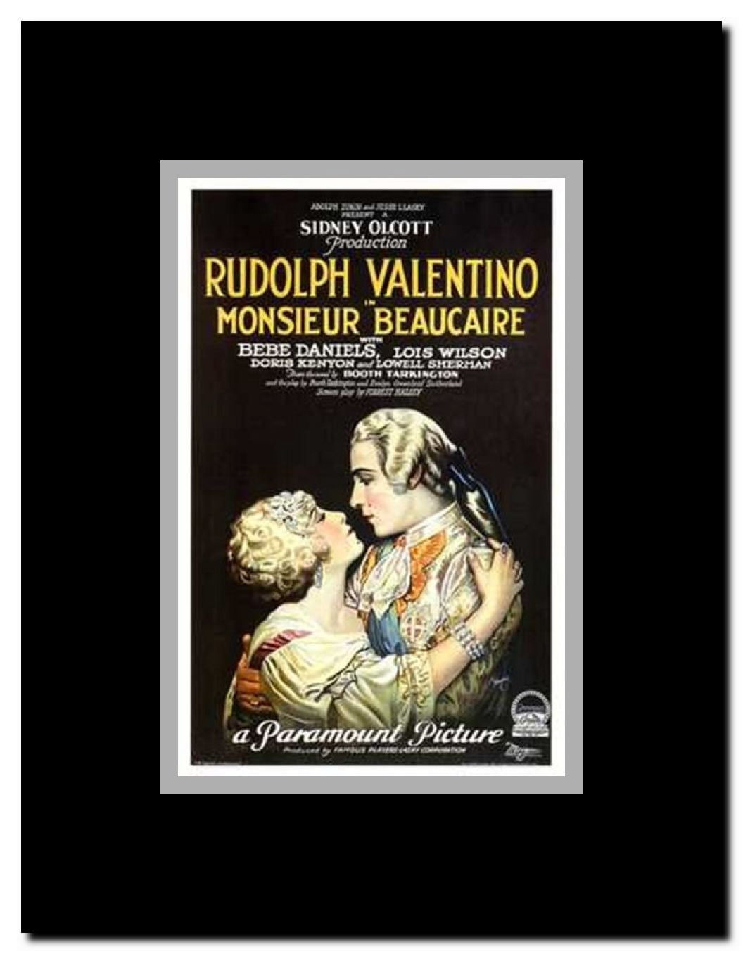 Monsieur Beaucaire Framed Movie Poster