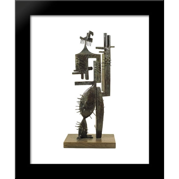 Monsieur Cactus 20x24 Framed Art Print by Julio Gonzalez