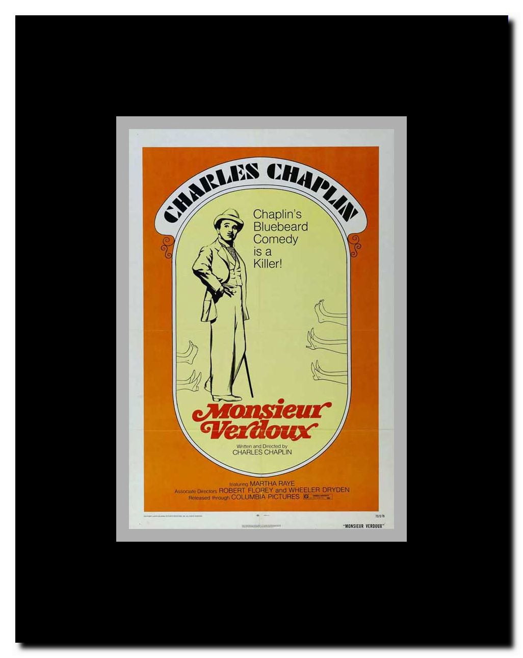 Monsieur Verdoux Framed Movie Poster