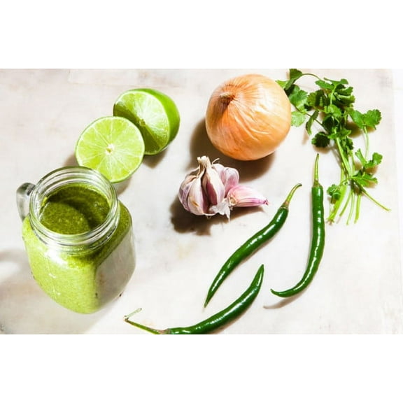Monsoon Kitchens Cilantro Chutney 2 lb Pack of 4