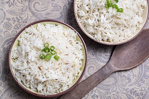 Monsoon Kitchens Frozen Basmati Rice 3 lb Pack of 4