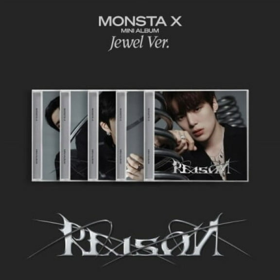 Monsta X - Reason - Random Cover - Jewel Case - incl. 16pg Photobook, Photocard + Mini-Folded Poster - Music & Performance - CD