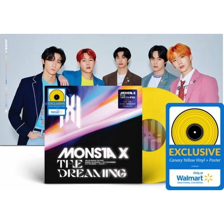 Monsta X - The Dreaming (Canary Yellow Vinyl + Poster) (Walmart