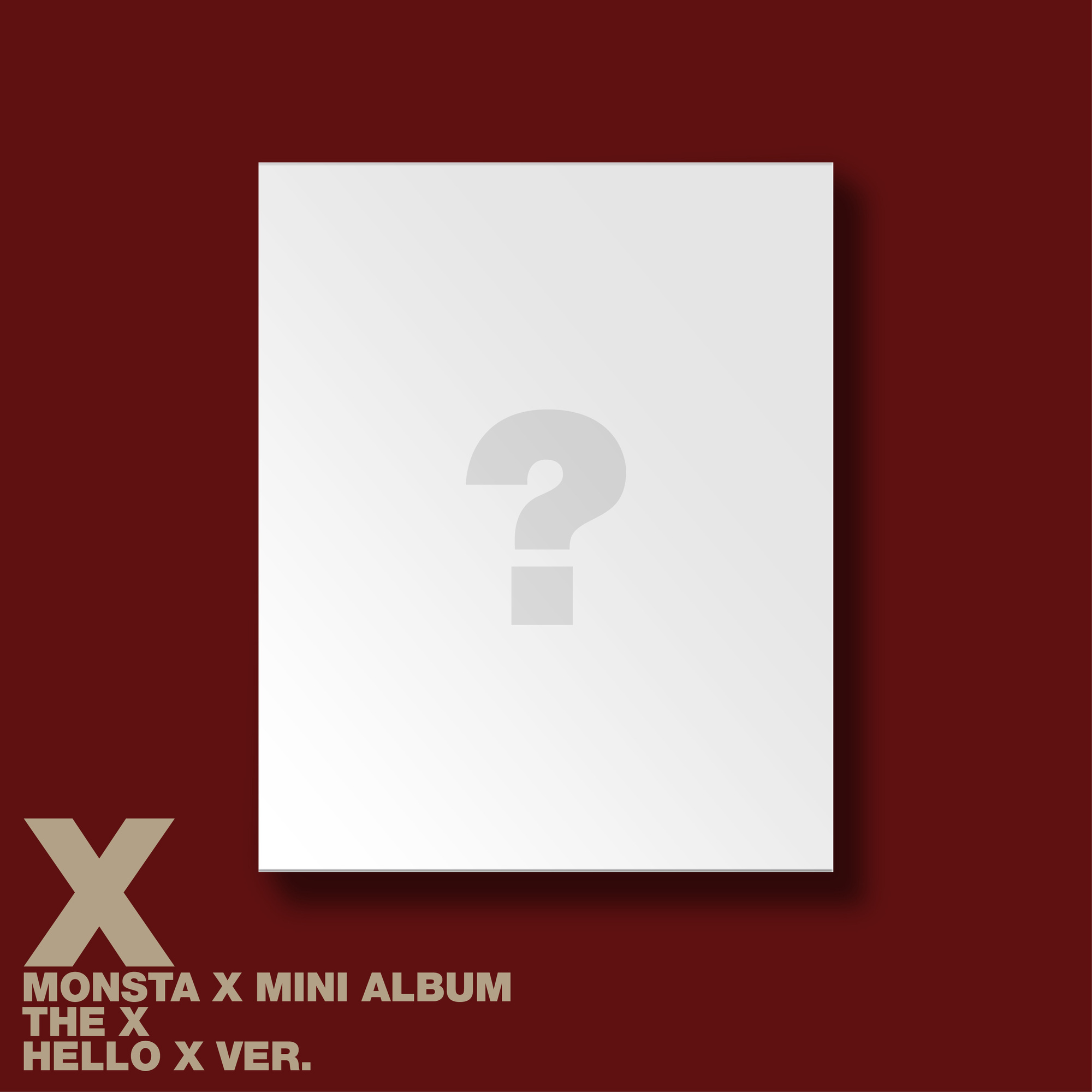 Album MONSTA X THE X [XX VER. (Standard Ver)] - Précommande Avec Avantages + Planner Digital Exclusif BolsVos - Compte Pour Les Charts Hanteo/Gaon