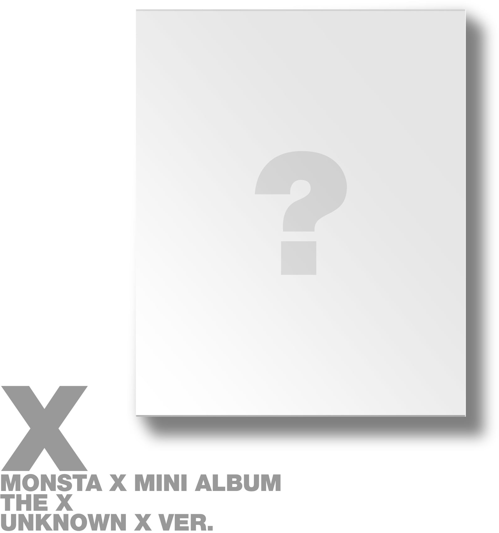 Monsta X - The X (Unknown X Ver.) - Music & Performance - CD