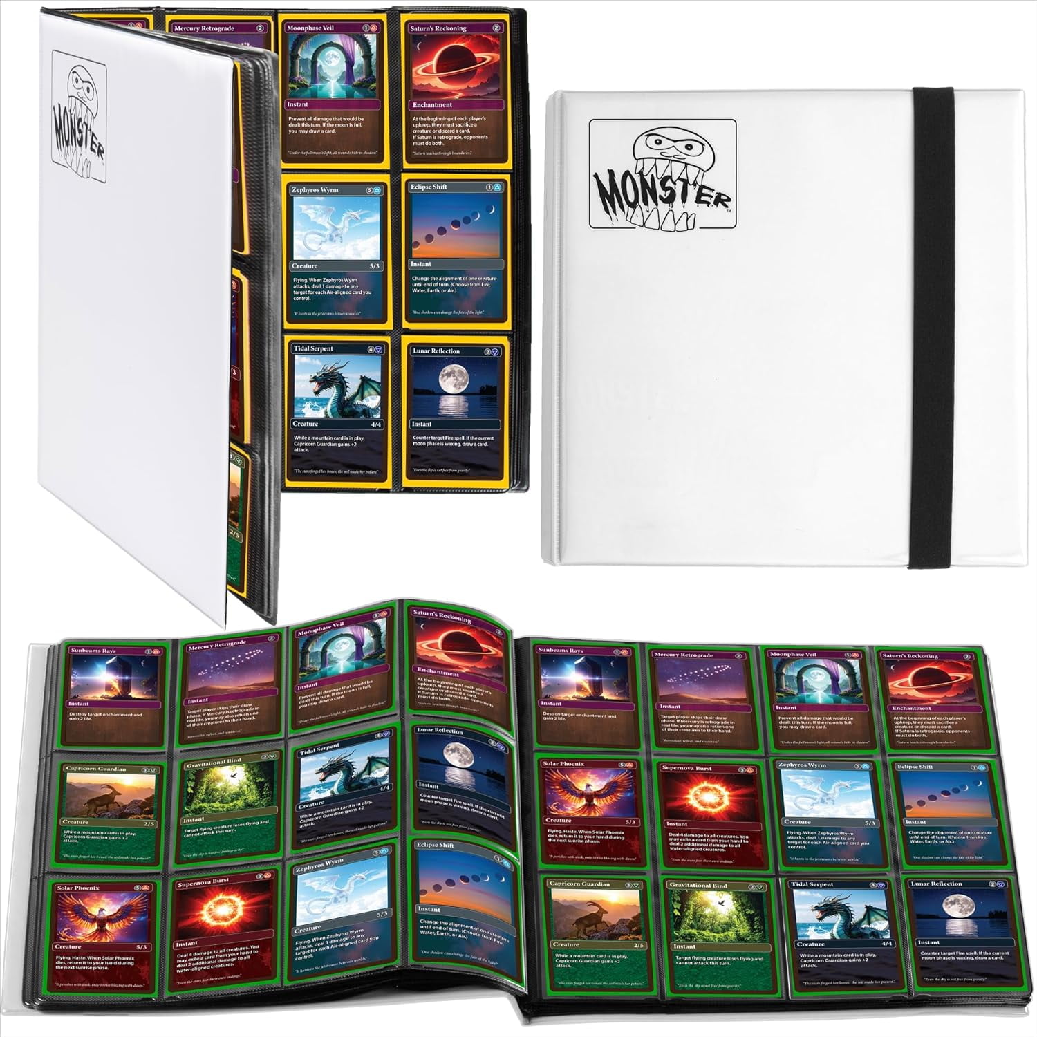 12 card binder Vault X 12-Pocket Exo-Tec Zip Binder XL