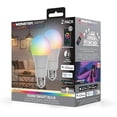 thumbnail image 1 of Monster LED Smart Wi-Fi Multi-Color and Warm-White LED Light Bulb, Indoor 60W, for Christmas, Halloween, Party, Gameday and More, E26, A19, 2-Pack, 1 of 7