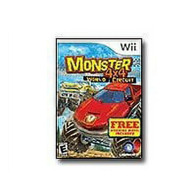 Monster 4x4 World Circuit - Wii - with Steering Wheel