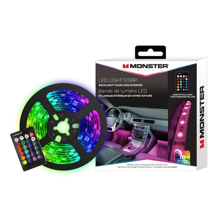Usb led store light strip walmart
