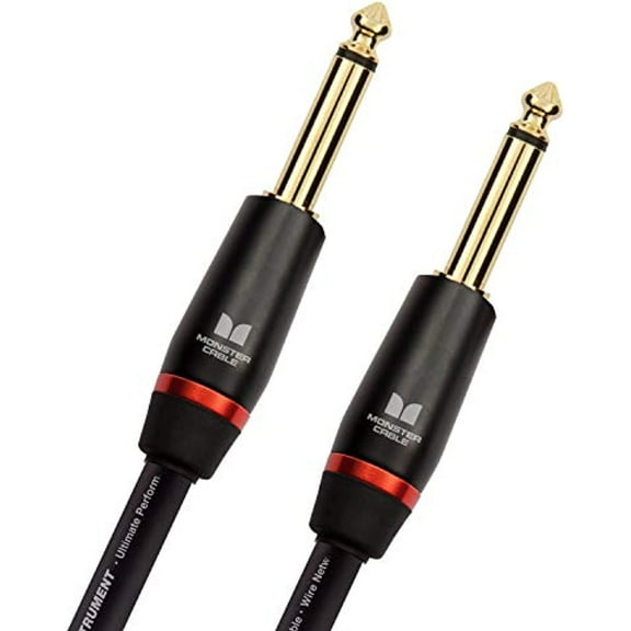 Monster 600550-00 Prolink Monster Bass 1/4" Instrument Cable. 21 ft - Straight to Straight