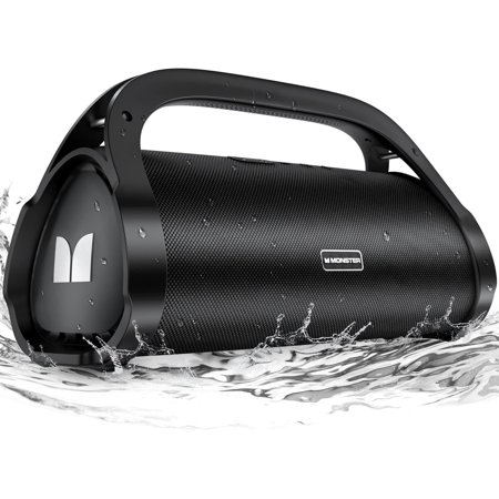 Monster Adventurer Max Portable Bluetooth Speaker, IPX7, 100W with 24H Playtime