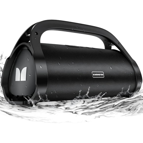 Monster Adventurer Max Portable Bluetooth Speaker, IPX7, 100W with 24H Playtime