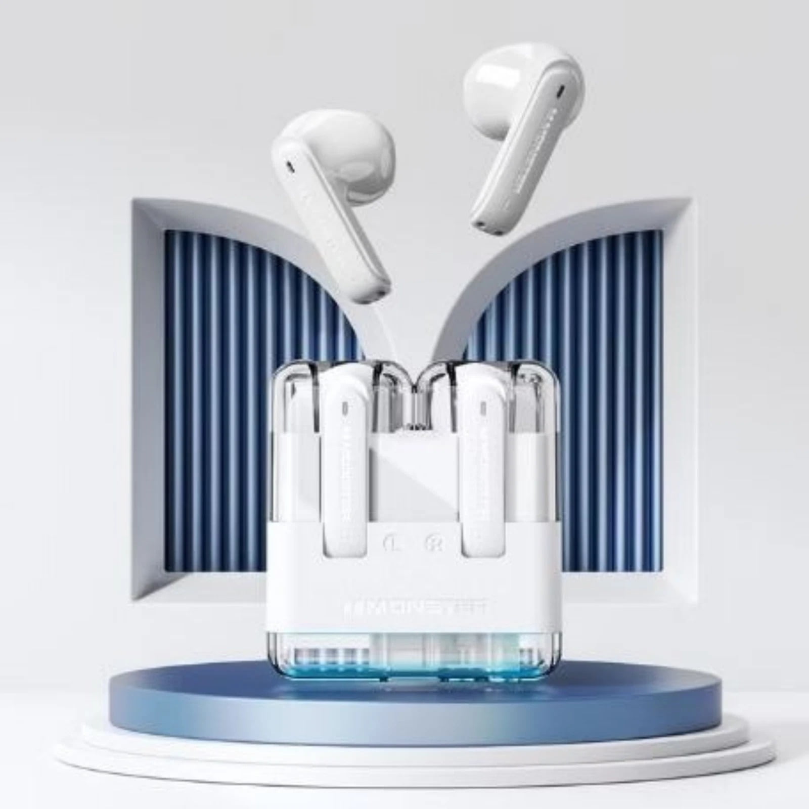 Monster AirMars XKT12 True Wireless Earphones White