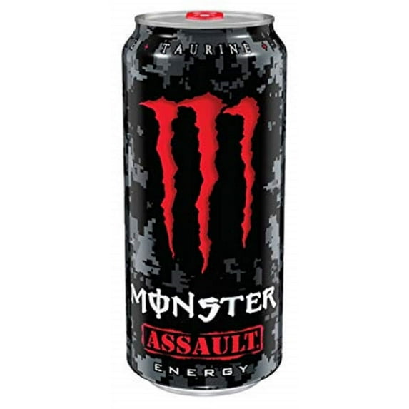 Monster Assault Energy Drink - 473 ml (12 Cans)