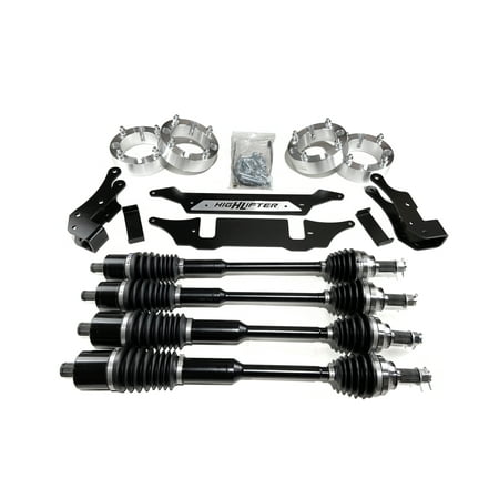 Monster Axles 3" Lift Set & Spacers for Polaris RZR XP/XP4 1000 16-19, XP Series