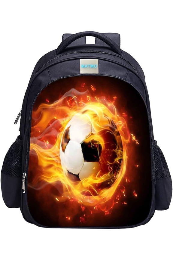 Monster Backpack For Monster Print Backpack Cool Pattern School Bag ( 23-4) Unisex