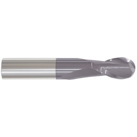 Monster Ball End Mill,Single End,3/32",Carbide 221-001019