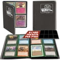 thumbnail image 1 of Monster Binder - 4 Pocket Trading Card Album - Holofoil Black- Holds 160 Cards, 1 of 5