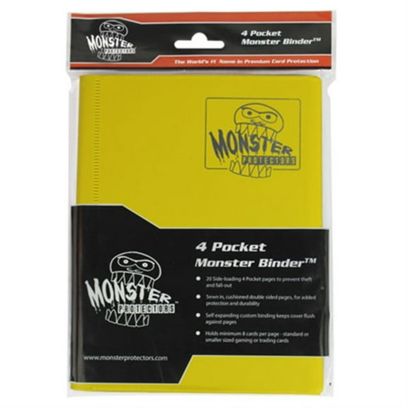 Binder: 4pkt Monster Matte YE